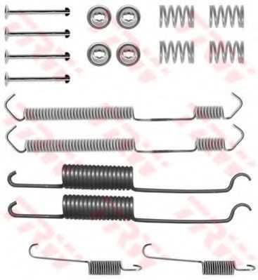 Set accesorii, sabot de frana NISSAN TERRANO II (R20) (1992 - 2007) TRW SFK256 foto