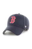 47 brand sapca MLB Boston Red Sox culoarea albastru marin, cu imprimeu, B-MVP02WBV-NYM