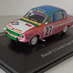 Macheta Renault 12 Gordini Coupe Cup #27 1972 (Dacia 1300) - Eligor/Altaya 1/43