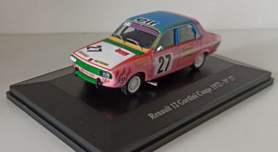 Macheta Renault 12 Gordini Coupe Cup #27 1972 (Dacia 1300) - Eligor/Altaya 1/43 foto