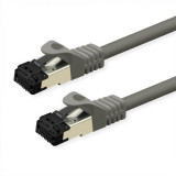 Cablu de retea RJ45 Cat.8 S/FTP(PiMF) LSOH 1m Gri, Value 21.99.1801