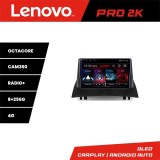 Navigatie Renault Megane 2 Lenovo QLED 2K 8GB+256GB Android 360