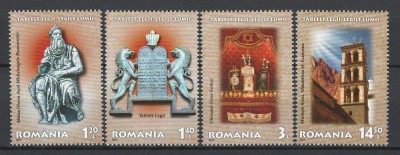 Romania 2013 - LP 1990 nestampilat - Tablele Legii. Legile Lumii foto
