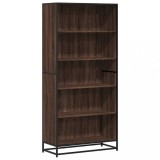 Cumpara ieftin Biblioteca, stejar maro, 80,5x35x170,5 cm, lemn prelucrat