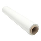 Folie stretch alba pentru ambalare manuala 23 microni 50 cm lațime 120 m lungime