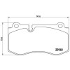 Placute frana Mercedes Cls (C219) 10.04-02.11, Clasa E (W211) 03.02-03.09, Clasa E T-Model (S211) 02.03-07.09, Clasa S (W221) 09.05-12.13, Clasa S Co, BREMBO