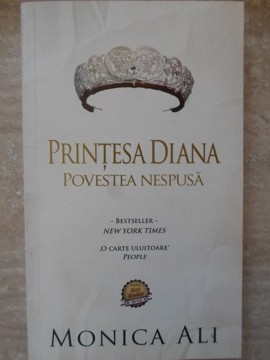 PRINTESA DIANA. POVESTEA NESPUSA-MONICA ALI-256192