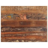 Blat masa dreptunghiular 70x90 cm lemn masiv reciclat multicolor 15-16mm vidaXL - Blat mobilier, blat bar, blat noptiera