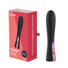 Kissen Romp - Vibrator wand, negru, 27 cm