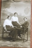 CPISTR8 Foto Veche Tineri Splendid Buzdugan Bucuresti / Vintage Portrait Photo Drawing Splendid Studio Bucharestoyal Studio12