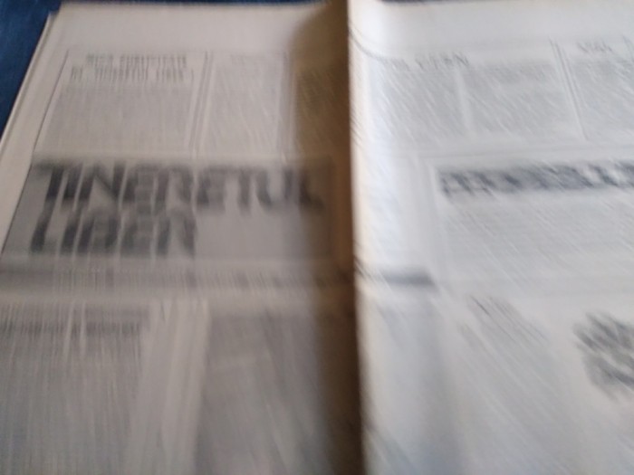 ZIARUL TINERETUL LIBER NR 38 4 FEBRUARIE 1990