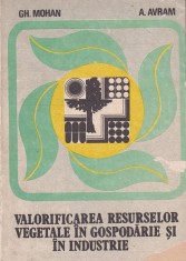 Gh. Mohan, A. Avram - Valorificarea resurselor vegetale in gospodarie si in industrie