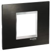 Rama Ornament 2M inox Schneider Eazy Styl negru crom LMR7732038