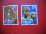 HOPCT TIMBRE MNH 70 ANUL TINERETULUI 1985 2 VAL -NORVEGIA, Nestampilat