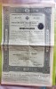 G390-I-Certificat Actiuni vechi Rusia 1899 Imperiul Tarist Banca funciara taraneasca-Bauer Agrar Bank.