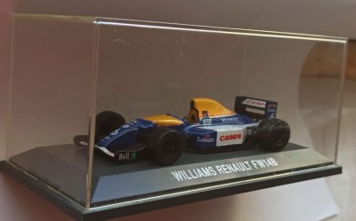 Macheta Williams FW14B Patrese Formula 1 1992 - Kyosho 1/43 F1 foto