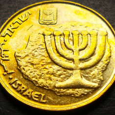 Moneda exotica 10 AGOROT - ISRAEL, anul 2008 *cod 4062 C = A.UNC + PATINA