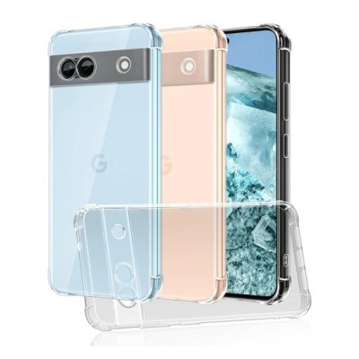 Husa pentru Google Pixel 9 Pro - Techsuit Shockproof Clear Silicone - Clear foto