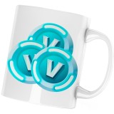 Cana alba personalizata &quot;Fortnite VBucks Battle Royale&quot;, INOVATIX&reg;. 330ml, Oem