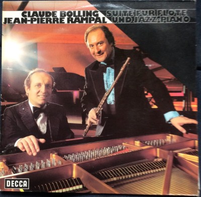 Vinil Jean-Pierre Rampal / Claude Bolling &amp;lrm;&amp;ndash; Suite F&amp;uuml;r Flute Und Jazz (VG++) foto