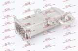 Racitor EGR Seat Ibiza 08-17; Skoda Fabia 07-15; Vw Polo 09-17, motor: 1.2 TDI, 160x72x50, SRLine, Aluminiu, 03P131512B; 03P131512C