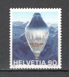 Elvetia.1999 Inconjurul globului in balon DH.224