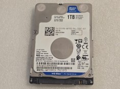 Hard Disk Laptop WD Blue WD10SPZX, 1TB, 5400rpm, SATA 3, slim - teste reale