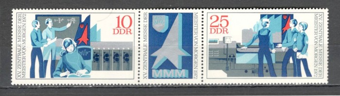D.D.R.1972 Targul mesterilor de maine Leipzig-streif SD.362