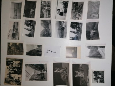 LOT 46 FOTOGRAFII VECHI ALB NEGRU foto