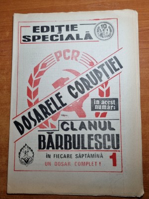 dosarele coruptiei-clanul barbulescu 1990 foto