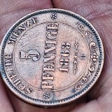 Germania 5 PFENNIGE 1863 B