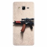 Husa silicon pentru Samsung Grand Prime, AK Kalashnikov Gun Of Military