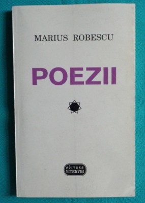 Marius Robescu &amp;ndash; Poezii ( antologie ) foto