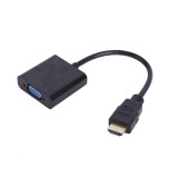 HDMI Tata la VGA Mama Adaptor Convertor-Culoare Negru