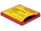 Adaptor Compact Flash tip II la iSDIO (WiFi SD), SDHC, SDXC, Delock 62542
