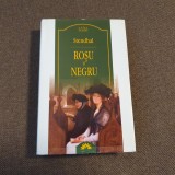 Stendhal - Roșu și Negru (Leda Clasic) Editie de Lux, Cartonata cu Supracoperta - Bibliofilie