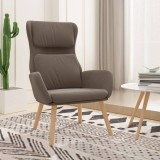 vidaXL Scaun de relaxare, maro, catifea
