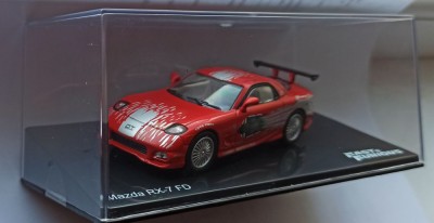 Macheta Mazda RX-7 FD Fast and Furious - IXO/Altaya 1/43 foto