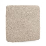 Cumpara ieftin Set 5 perne scaune textil bej 38x38x2 cm