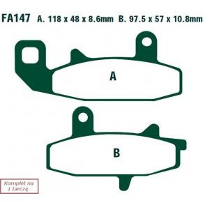 Klocki Ham. Moto. Suzuki Dr 650 (90-91) 402908 EBCFA147 foto