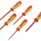 Kit Șurubelnițe Izolate 5 Bucăți Phillips și Plată 1kVAC