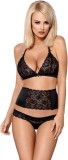 Set Lenjerie Intima Obsessive 846 - Negru