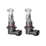 BZRSH Set 2 Becuri Auto LED H11 Cu Lupa 150W 12V 6500K Canbus +300%