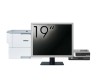 Pachet Calculator Second Hand Terra Mini PC, Intel Core i3-7100 3.90GHz, 8GB DDR4, 256GB SSD + Monitor 19&amp;quot; + Imprimanta Brother HL-L6300DW NewTec