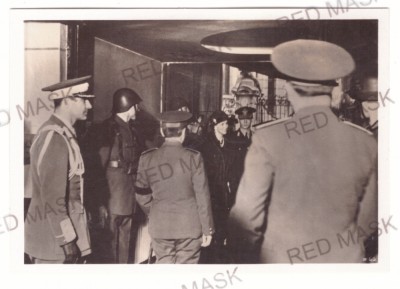 5452 - King MIHAI &amp;amp; Queen ELENA, Royalty, Romania - old Photo - 1941 foto