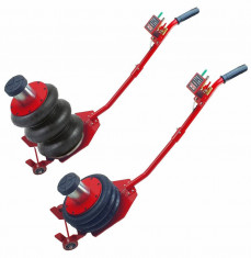 Cric pneumatic 3.5 tone cu 3 perne de aer cu inaltator, SelTech
