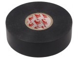 Banda Electroizolantă Cauciuc Neagră 25mm x 33m
