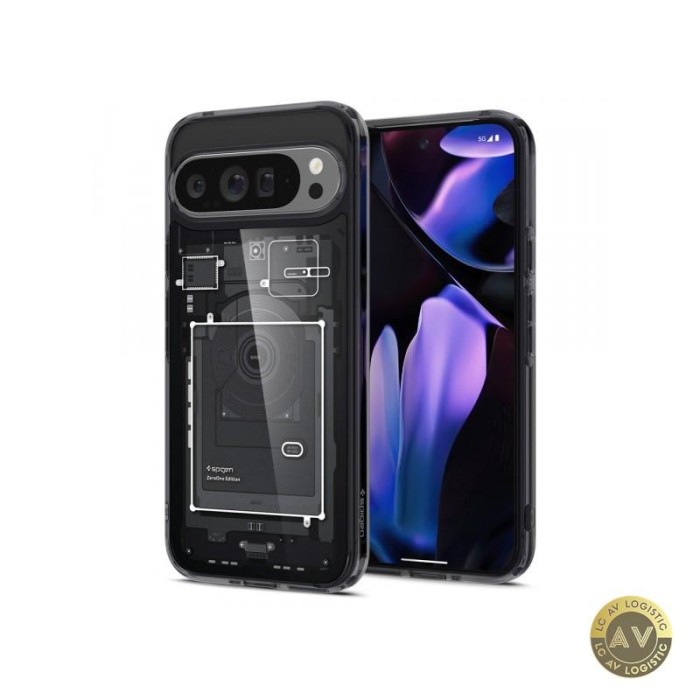 Husa pentru Google Pixel 9 Pro XL Spigen Ultra Hybrid Zero One Neagra ACS07722