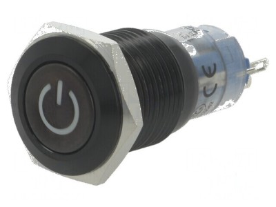 Comutator anti-vandalism Poz 2 SPDT 0,5A/220VAC 1A/24VDC foto