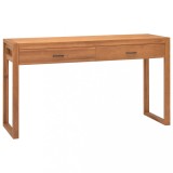 Cumpara ieftin Birou cu 2 sertare ,120x40x75 cm, lemn masiv de tec